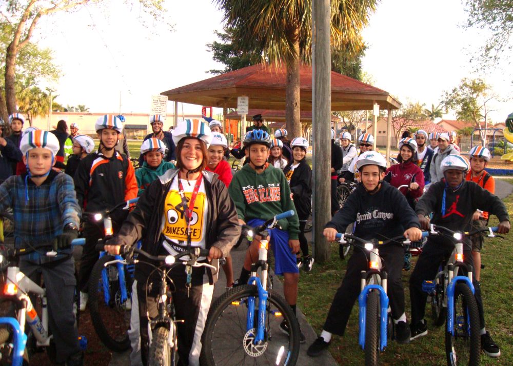Bike To School Day 2013 Hialeah Gardens Middle School 3 15 13