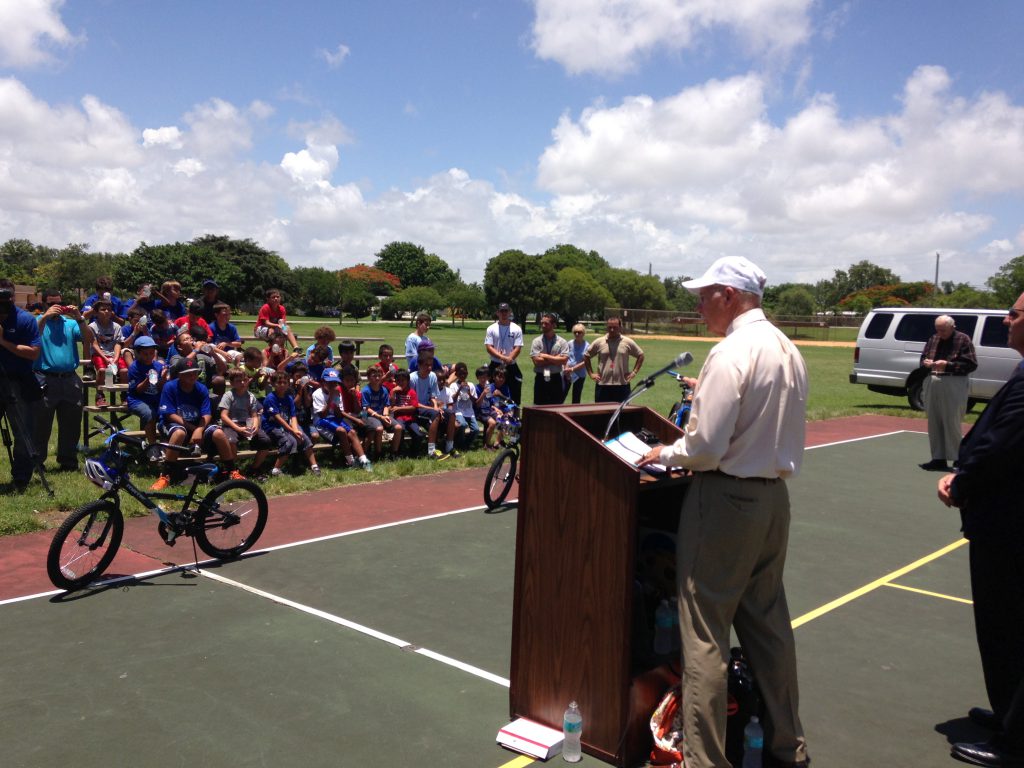 Miami-Dade Parks Summer Camps BikeSafe Ceremony - KiDZ Neuroscience