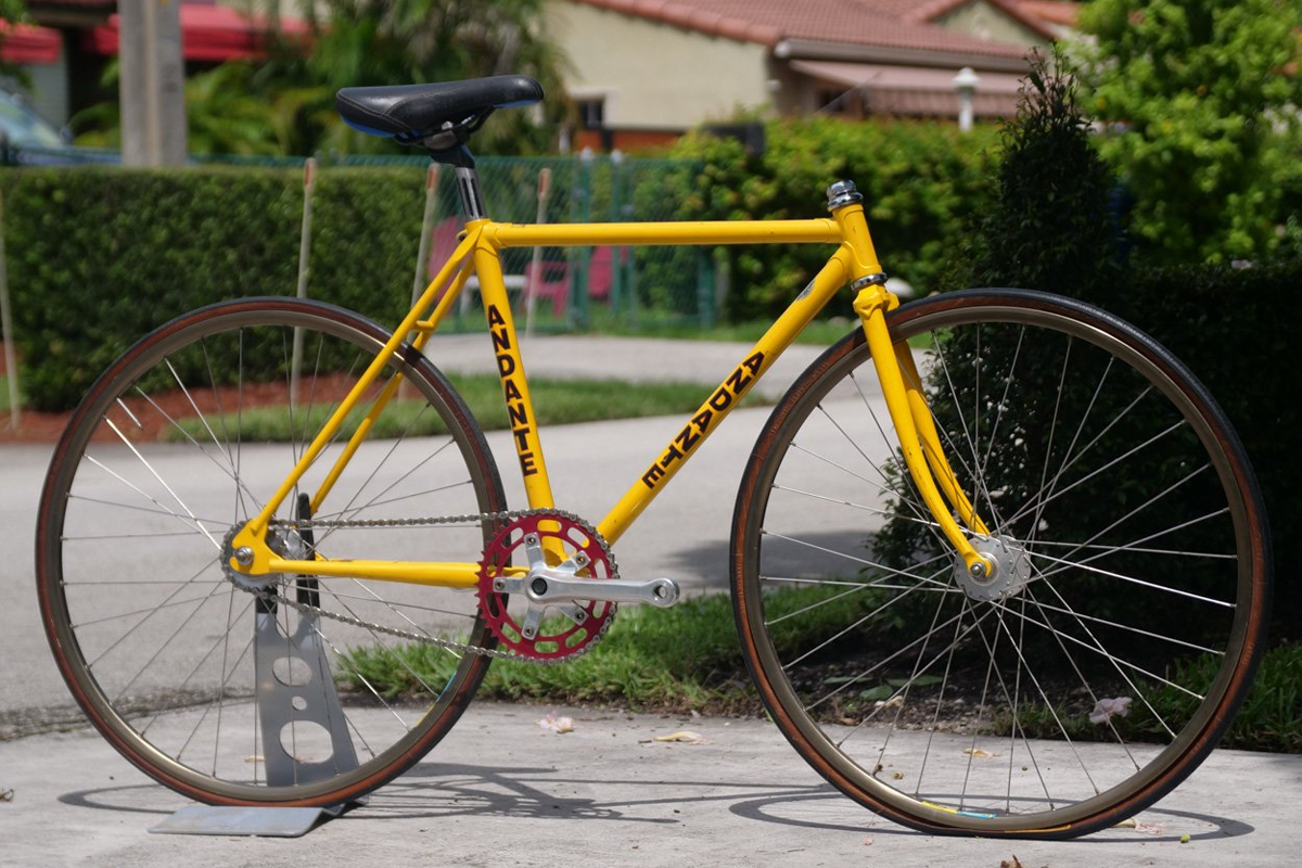 yellow bike